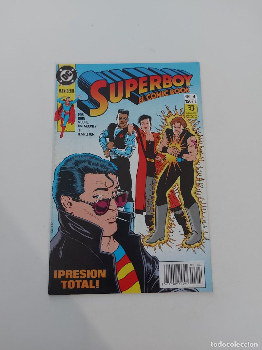 C&oacute;mics: LOTE SUPERBOY, EL C&Oacute;MIC BOOK. 2 EJEMPLARES (DE 7). GRAPA. ZINCO. DC. 1991. - Foto 3