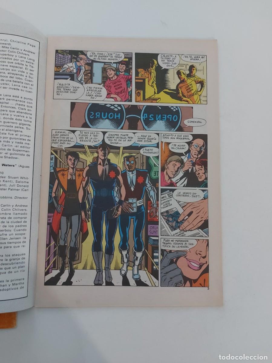 C&oacute;mics: LOTE SUPERBOY, EL C&Oacute;MIC BOOK. 2 EJEMPLARES (DE 7). GRAPA. ZINCO. DC. 1991. - Foto 8