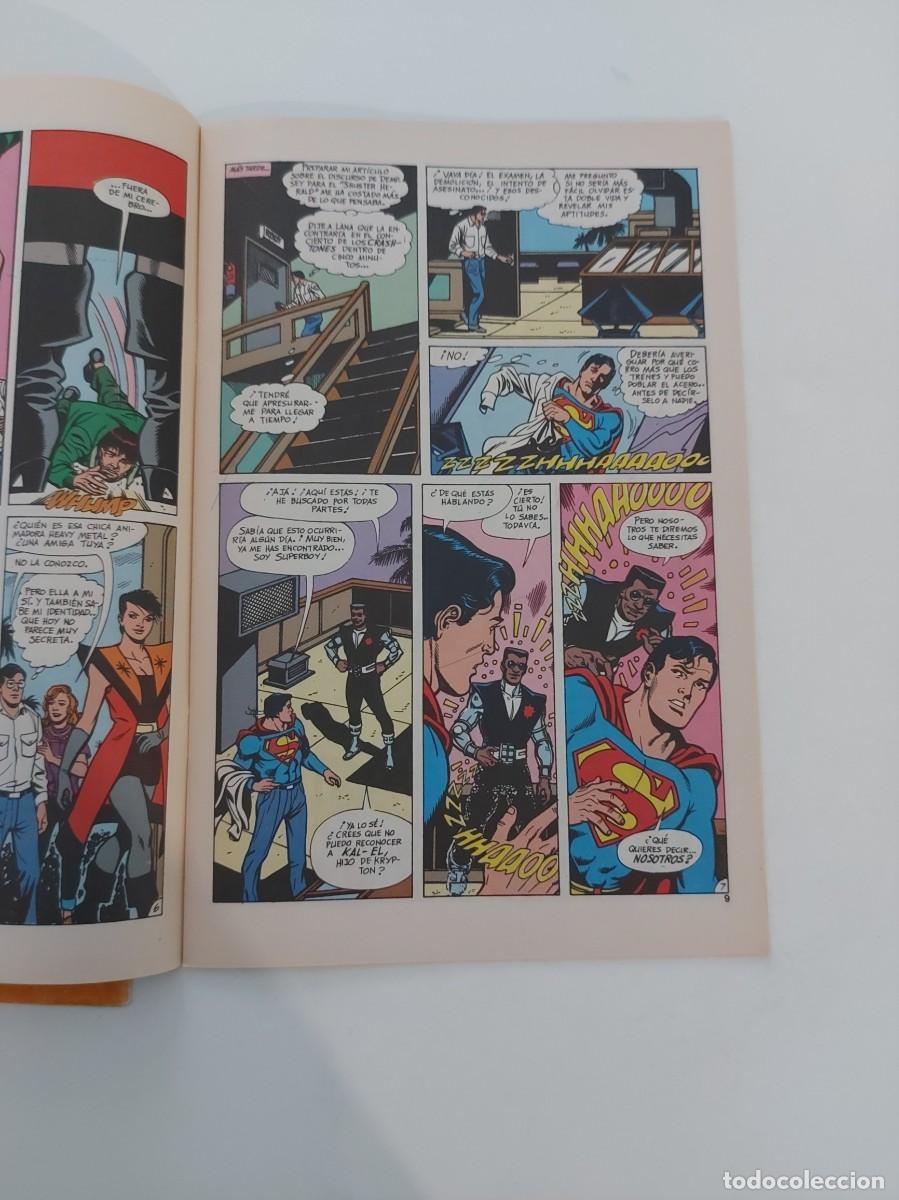 C&oacute;mics: LOTE SUPERBOY, EL C&Oacute;MIC BOOK. 2 EJEMPLARES (DE 7). GRAPA. ZINCO. DC. 1991. - Foto 10