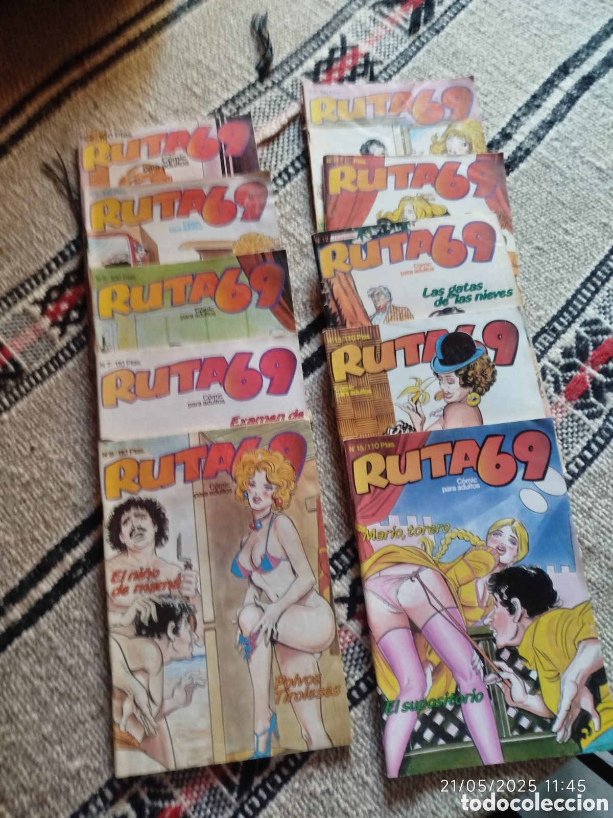 C&oacute;mics: Lote de 10 comics Ruta 69 - Foto 1