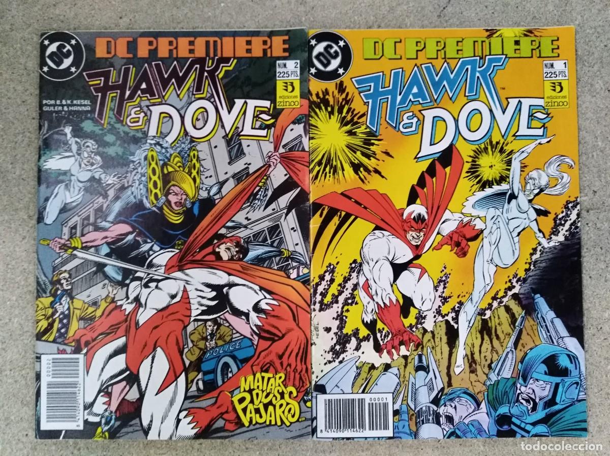 C&oacute;mics: DC Premiere.Hawk & Dove.2 Comics.Completa.DC Comics.Zinco - Foto 1