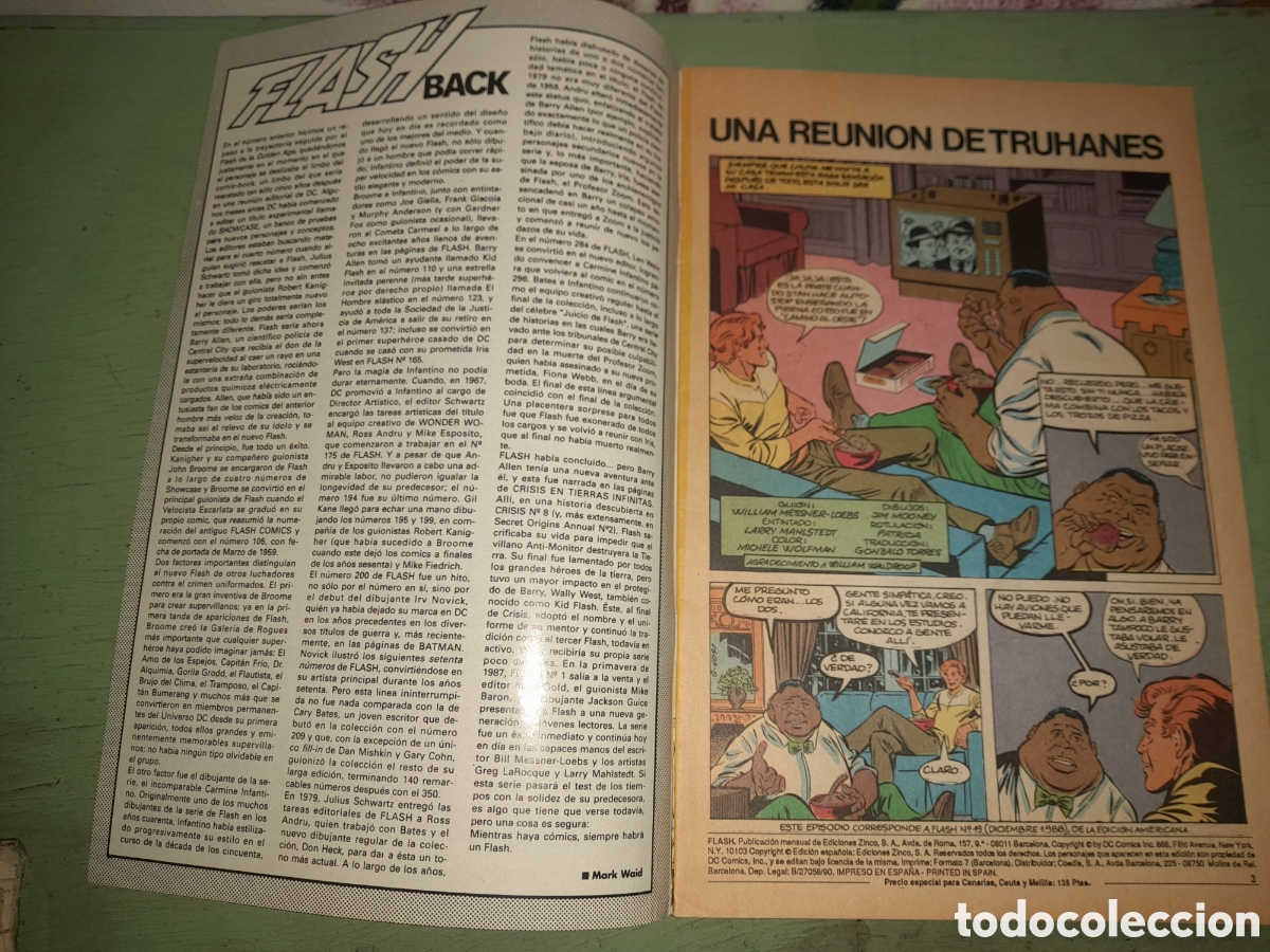C&oacute;mics: Flash ,s&egrave;rie limitada de cinco episodios, &eacute;ste es el n&uacute;mero 2 - Foto 5