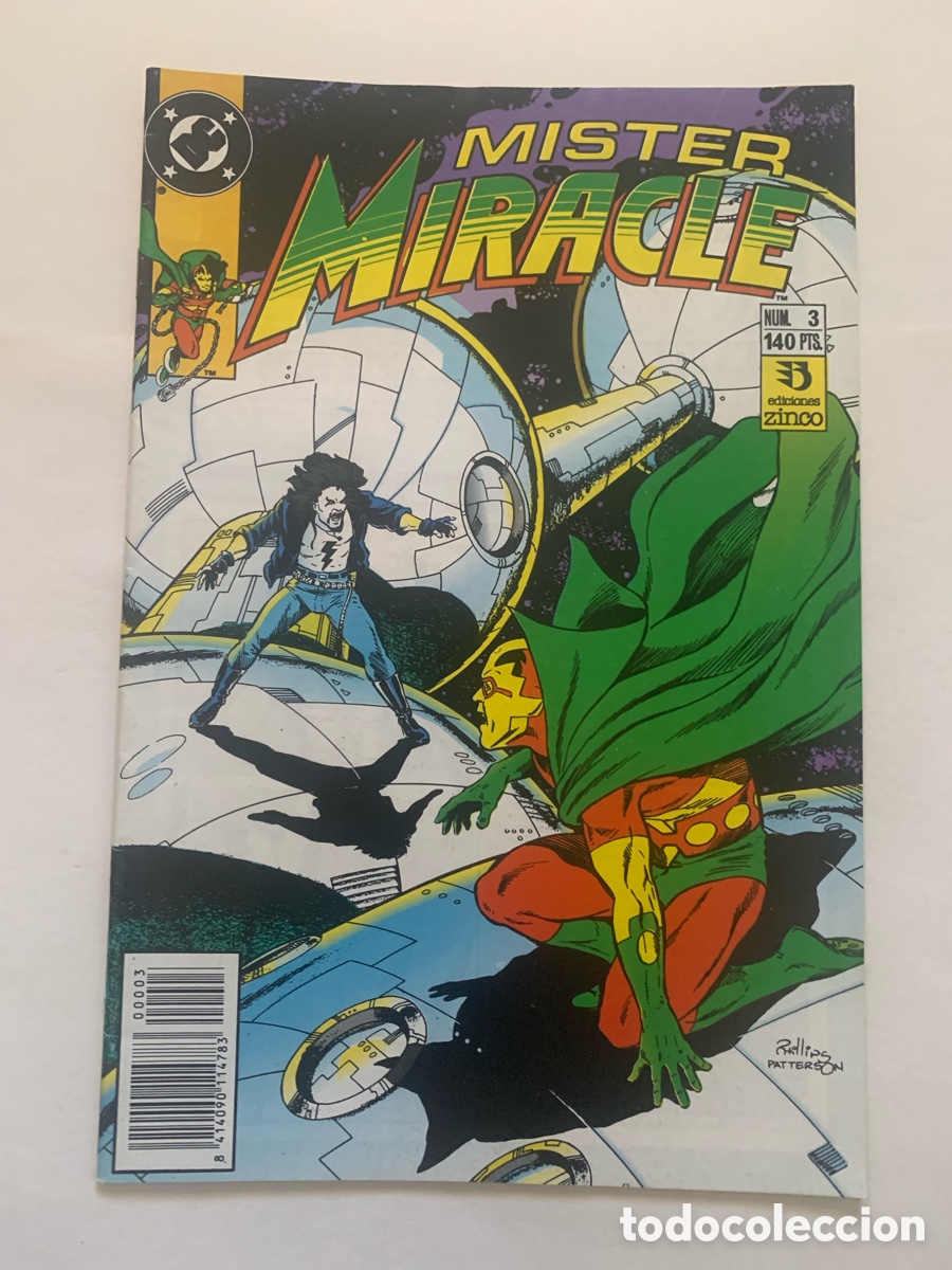 C&oacute;mics: Mister Miracle N&ordm;3 Editorial Zinco 1990 - Foto 1