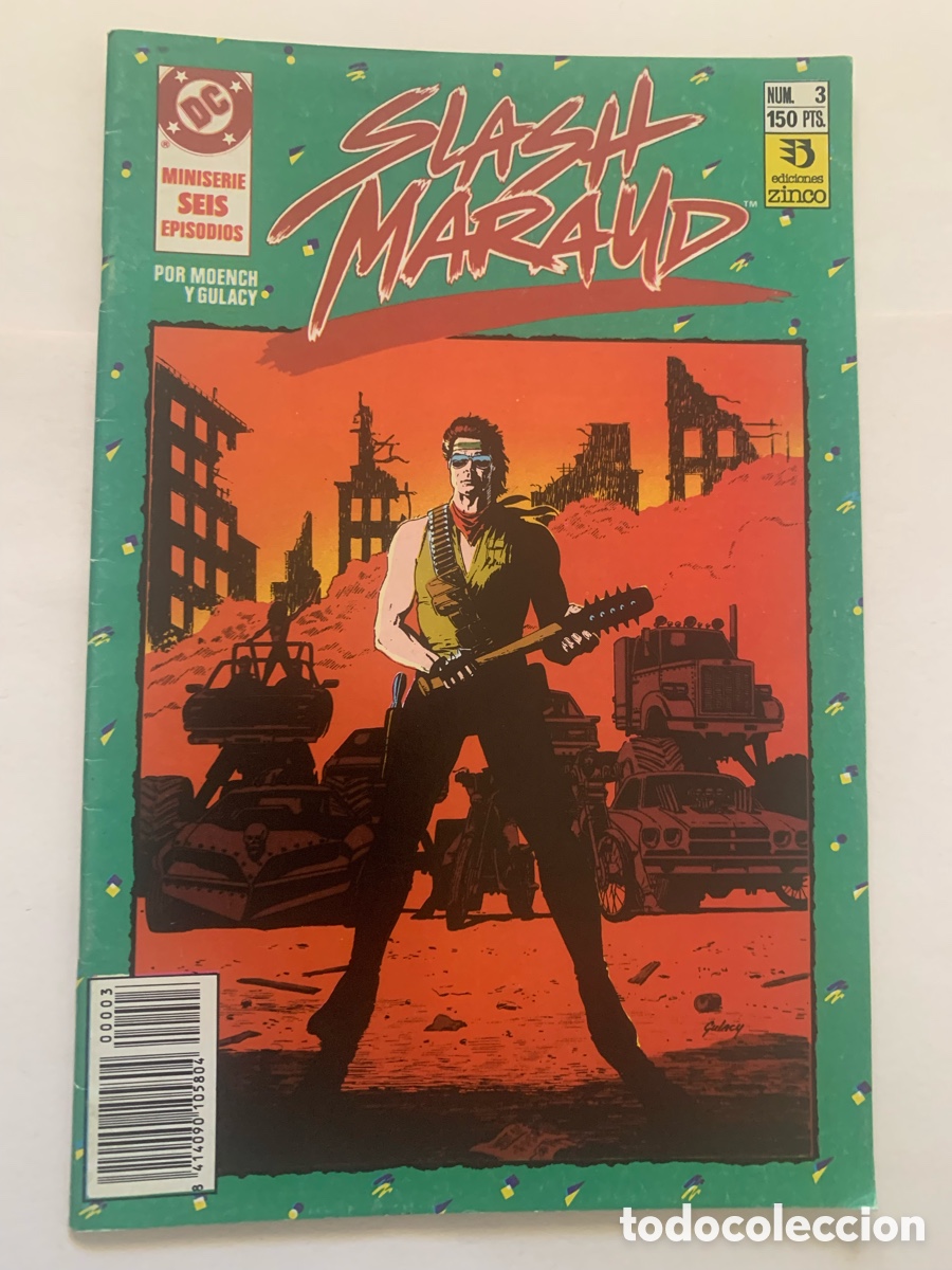 C&oacute;mics: Slash Maraud N&ordm;3 Editorial Zinco 1987 - Foto 1