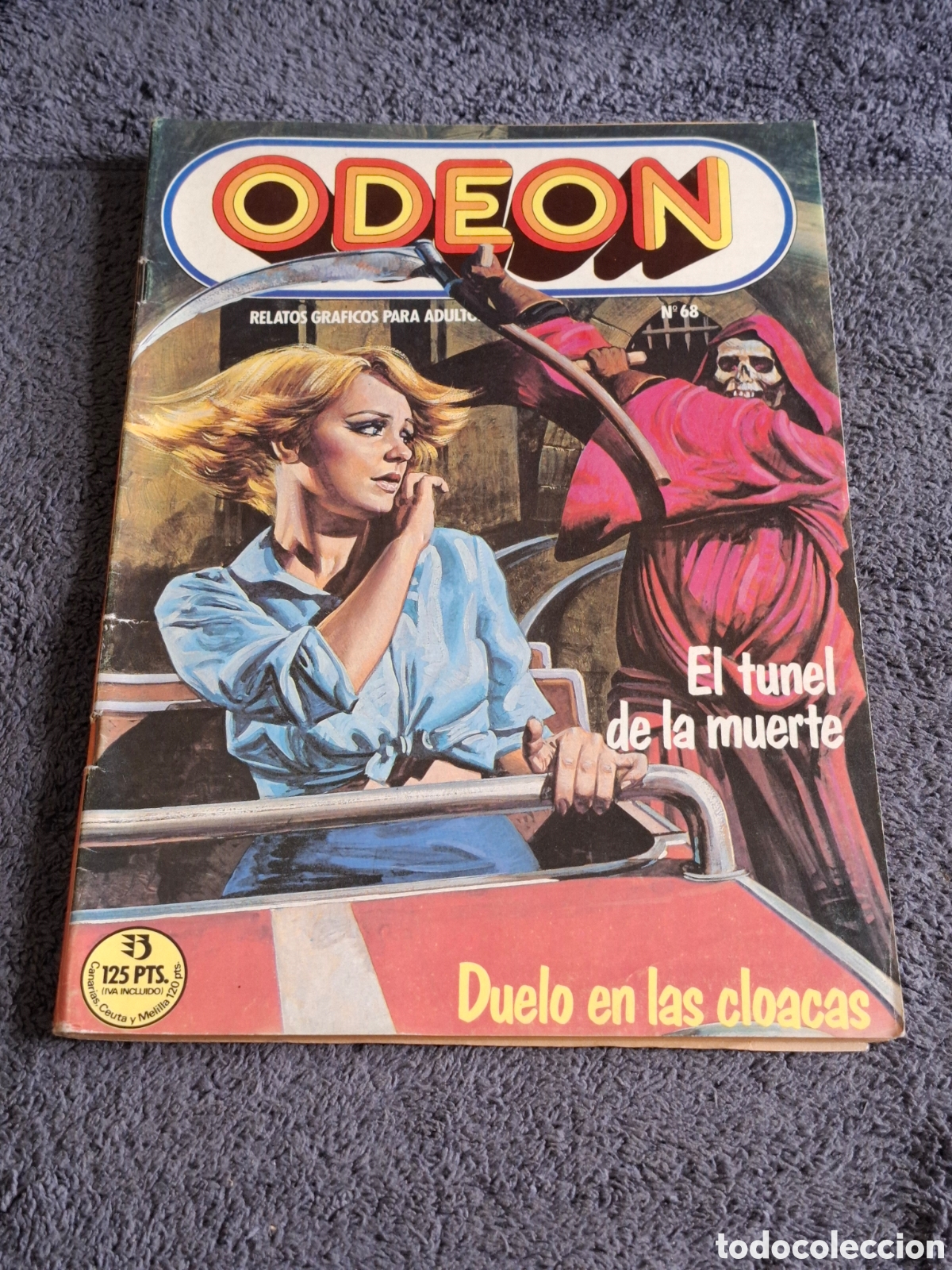 C&oacute;mics: L24. Odeon N&deg;68, El Tunel De La Muerte Zinco, 1987. - Foto 1