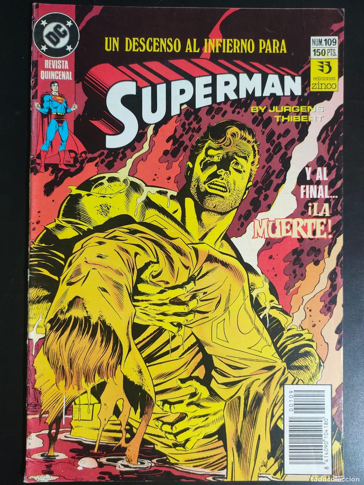C&oacute;mics: SUPERMAN VOL 2 NUMERO 109 - Foto 1
