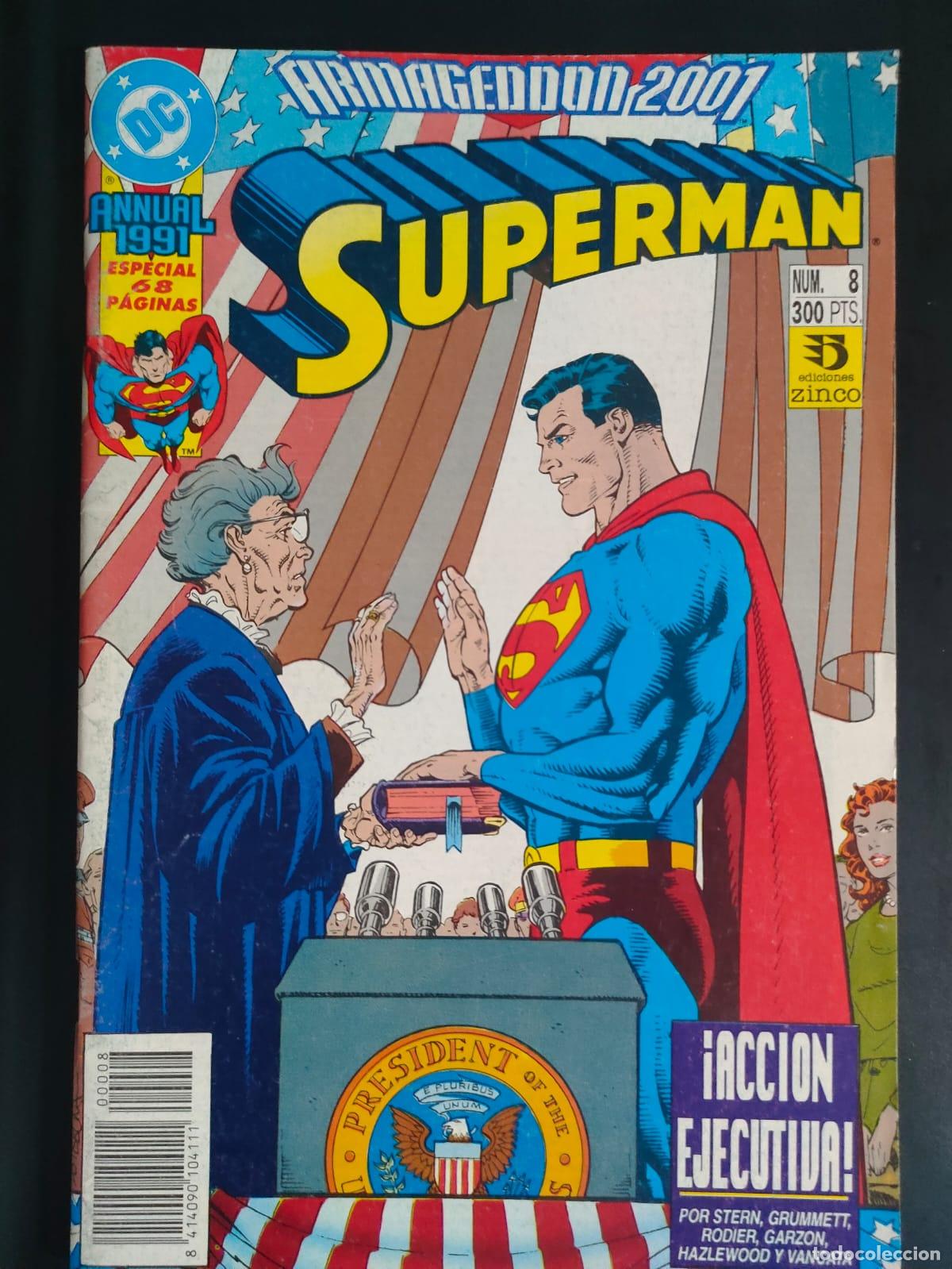 C&oacute;mics: ARMAGEDOON 2001 SUPERMAN NUMERO 8 - Foto 1