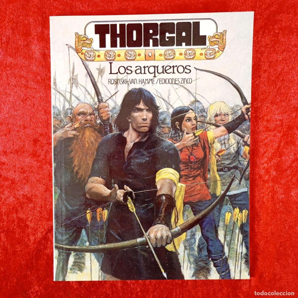 C&oacute;mics: THORGAL - LOS ARQUEROS - ROSINSKI-VAN HAMME - EDICIONES ZINCO - 1988 / 1738 - Foto 1
