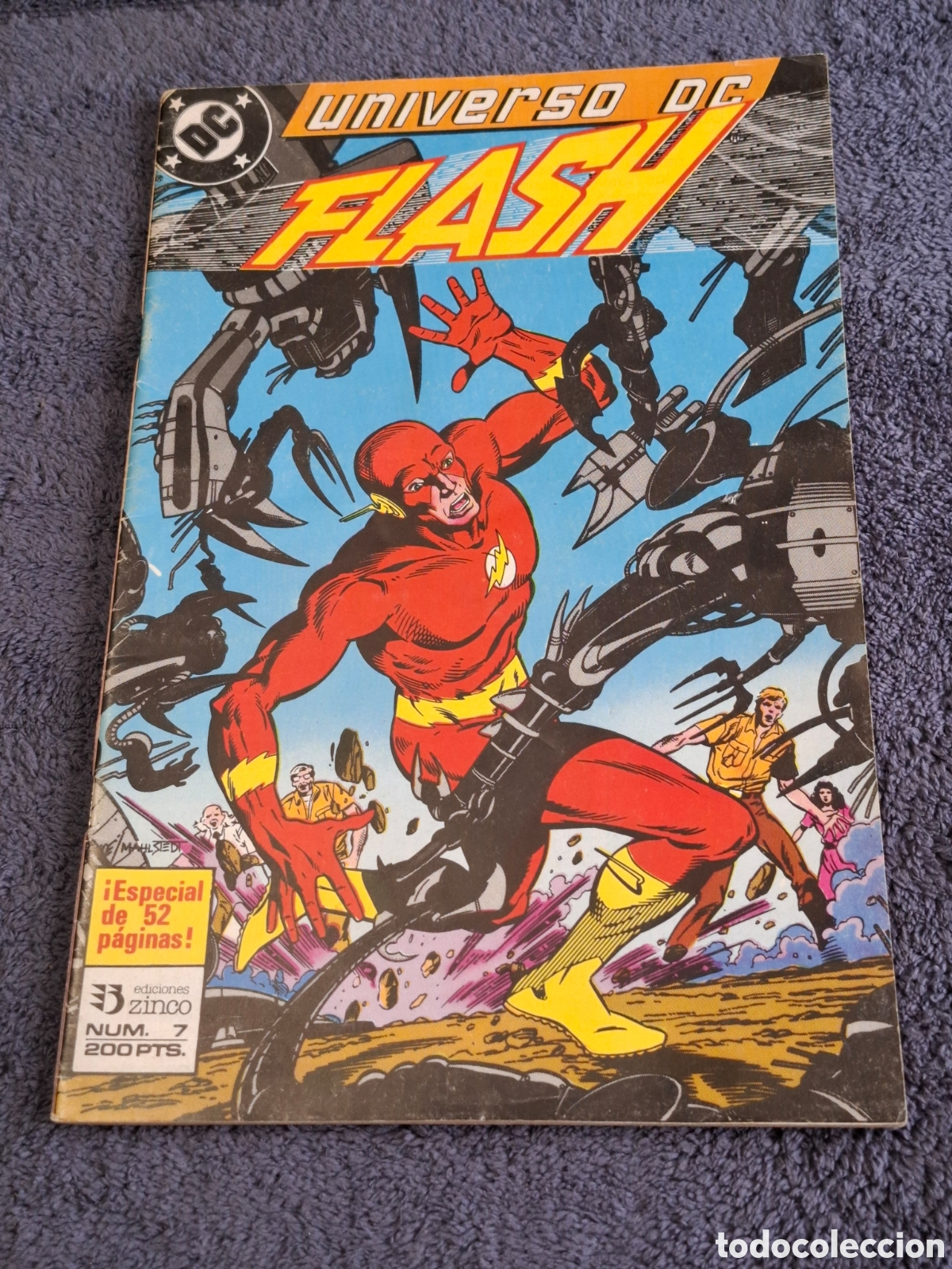 C&oacute;mics: L25. Universo DC, Flash N&deg;7 Ediciones Zinco. - Foto 1