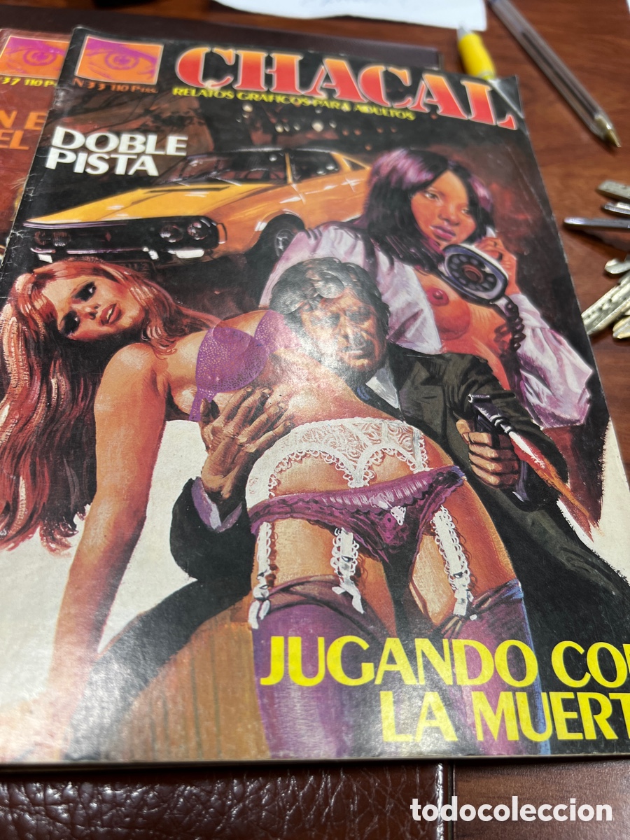 C&oacute;mics: LOTE - CHACAL - 4 N&Uacute;MEROS - ZINCO - Foto 2