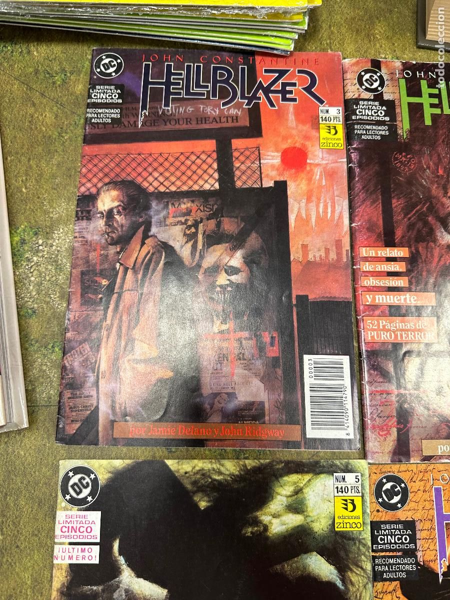 C&oacute;mics: HELLBLAZER. MINISERIE COMPLETA 5 N&ordm; Zinco - Foto 4