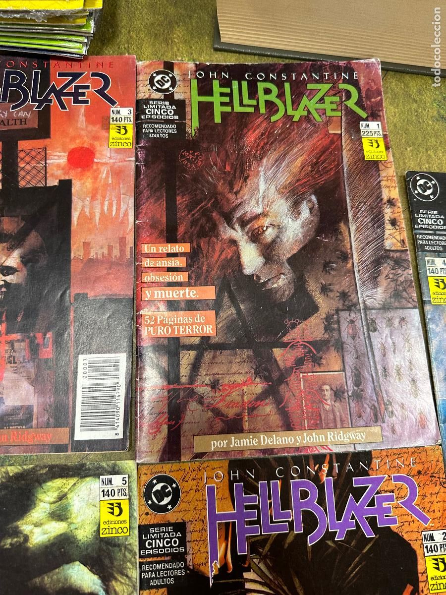 C&oacute;mics: HELLBLAZER. MINISERIE COMPLETA 5 N&ordm; Zinco - Foto 5