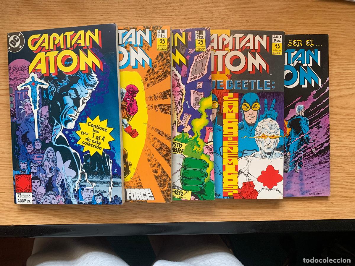 C&oacute;mics: Capit&aacute;n Atom Colecci&oacute;n Completa 20 N&uacute;meros en 5 Tomos - Nuevos D1 - Foto 1