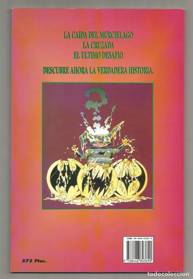C&oacute;mics: BATMAN MITEFALL, ZINCO 1996, excelente estado - Foto 2