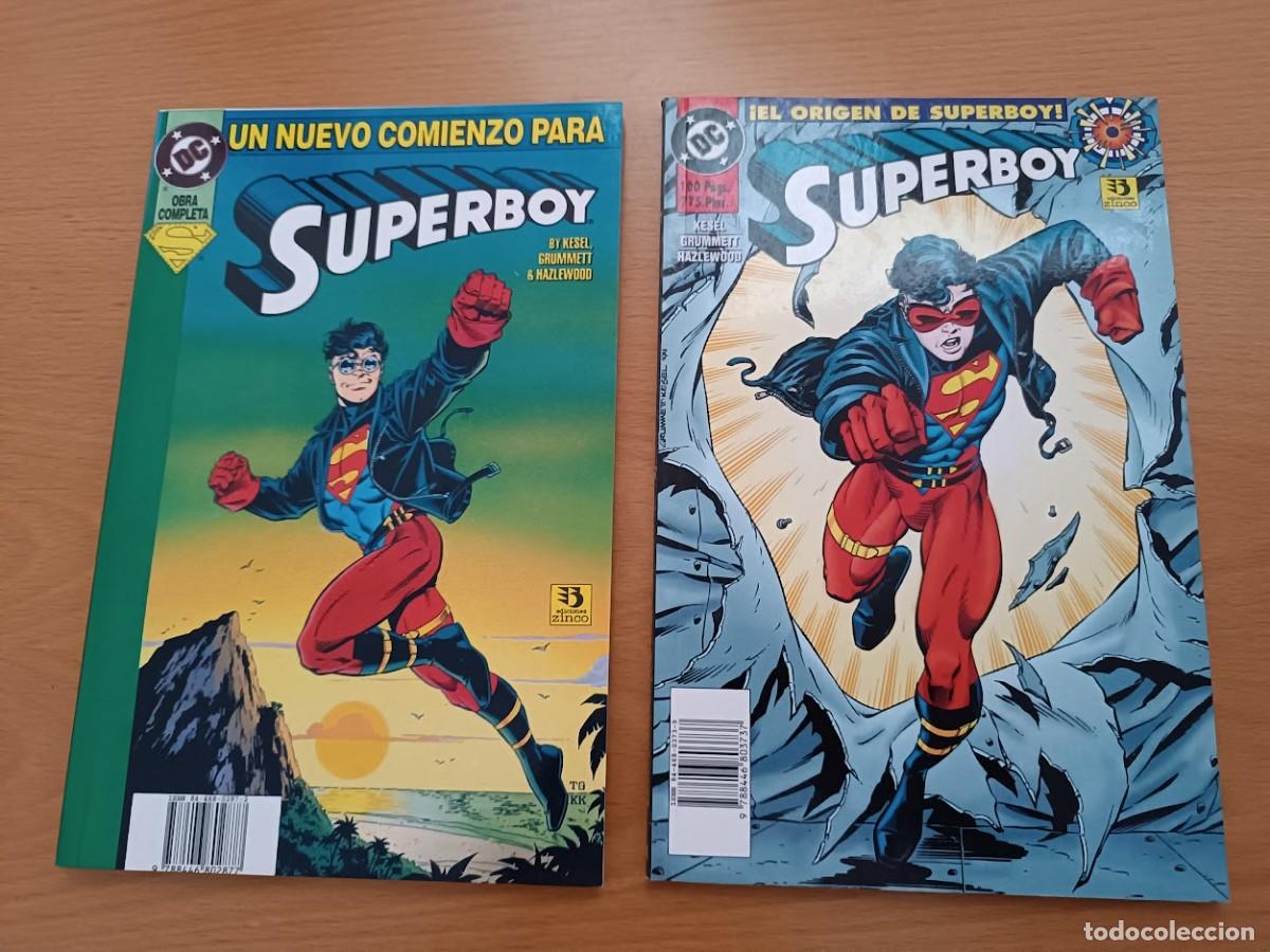 C&oacute;mics: COMIC, SUPERBOY EDICIONES ZINCO, 2 TOMOS - Foto 1