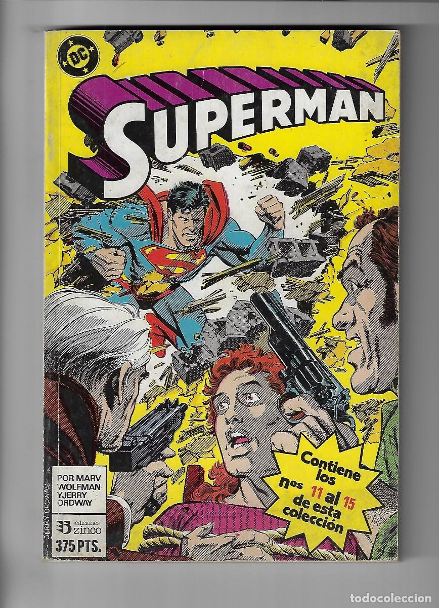 C&oacute;mics: Zinco. Superman retapado. Del 11 al 15. 1987-1996. - Foto 1