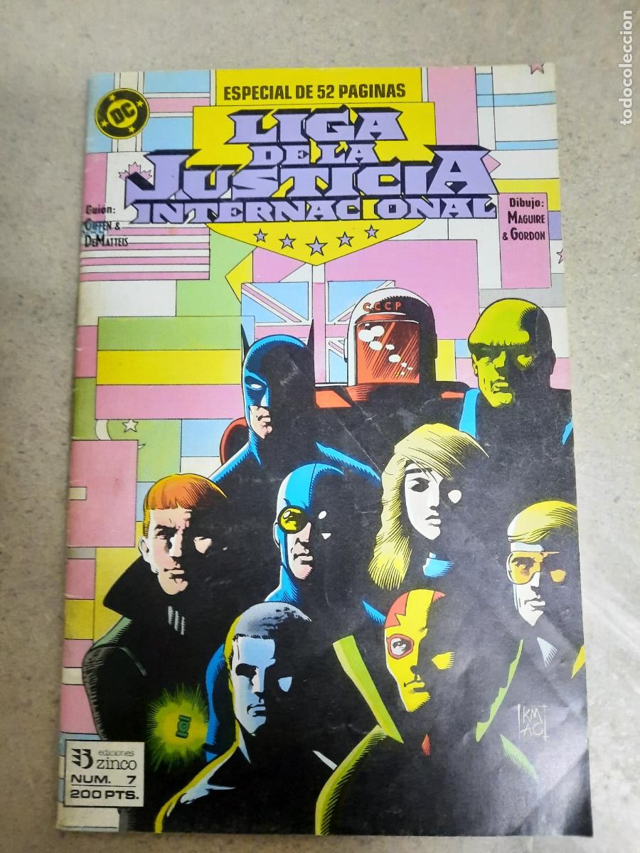 Fumetti: LIGA DE LA JUSTICIA INTERNACIONAL Nº 7 - ED. ZINCO