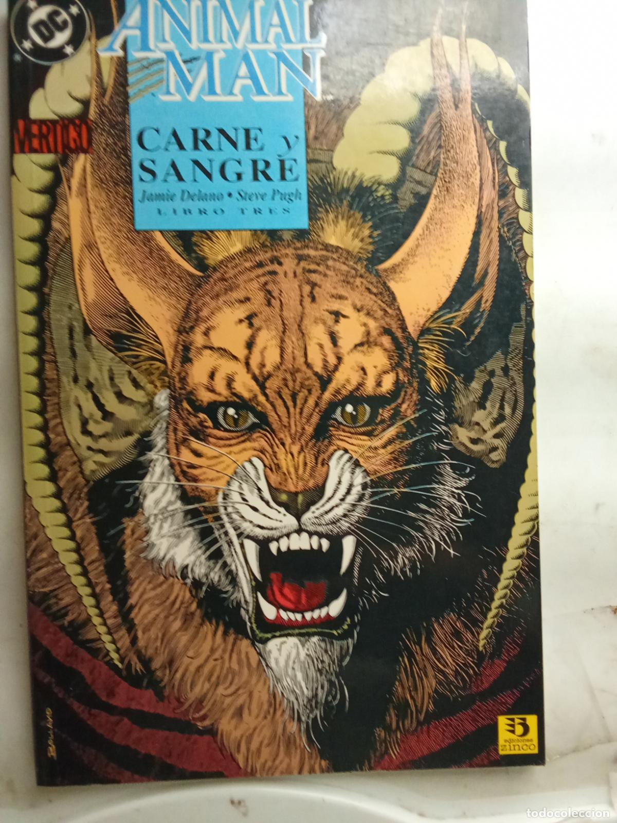 C&oacute;mics: ANIMAL MAN CARNE Y SANGRE LIBRO 3 - Foto 1