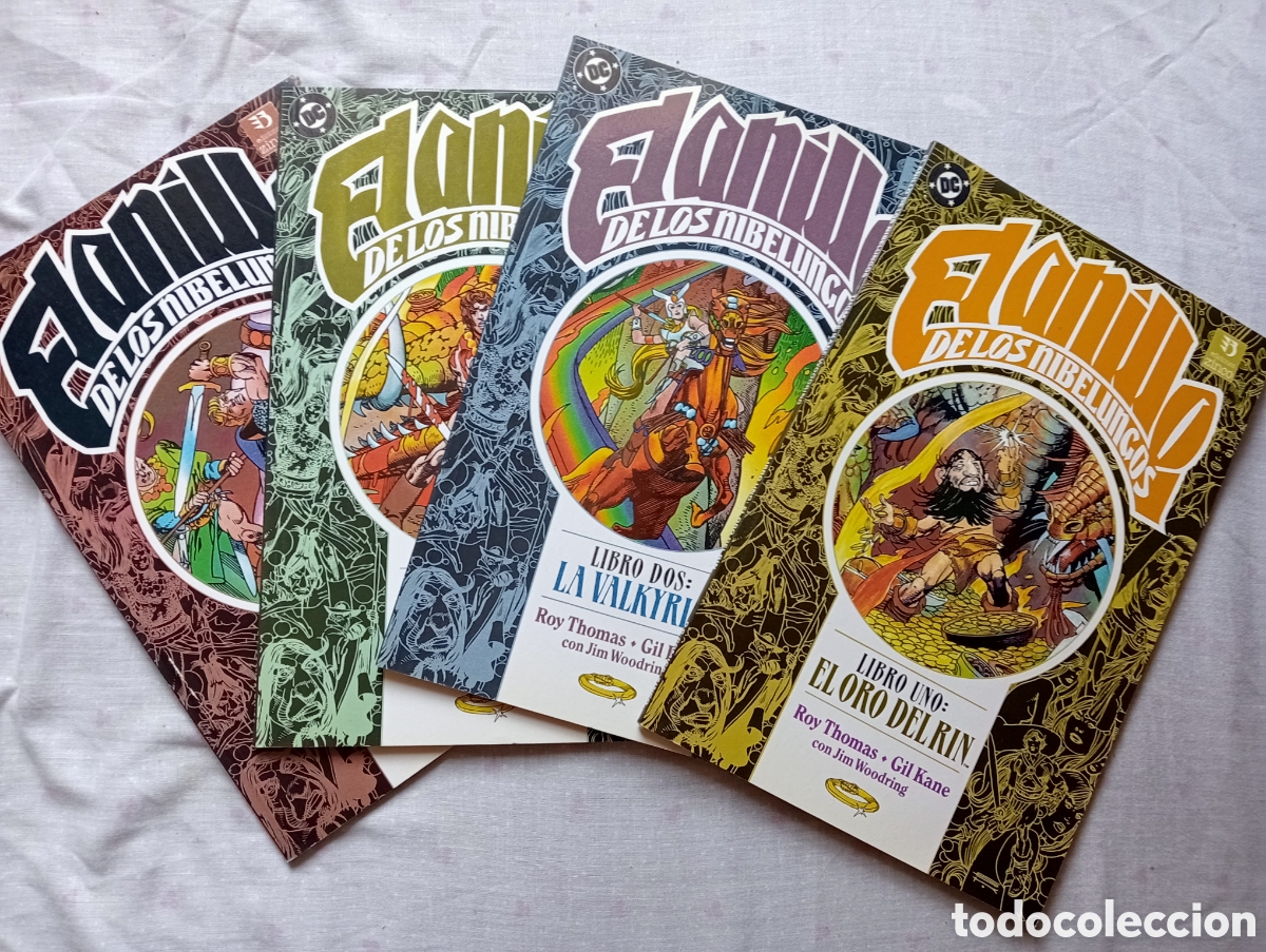 C&oacute;mics: EL ANILLO DE LOS NIBELUNGOS COMPLETA EDICIONES ZINCO - Foto 1