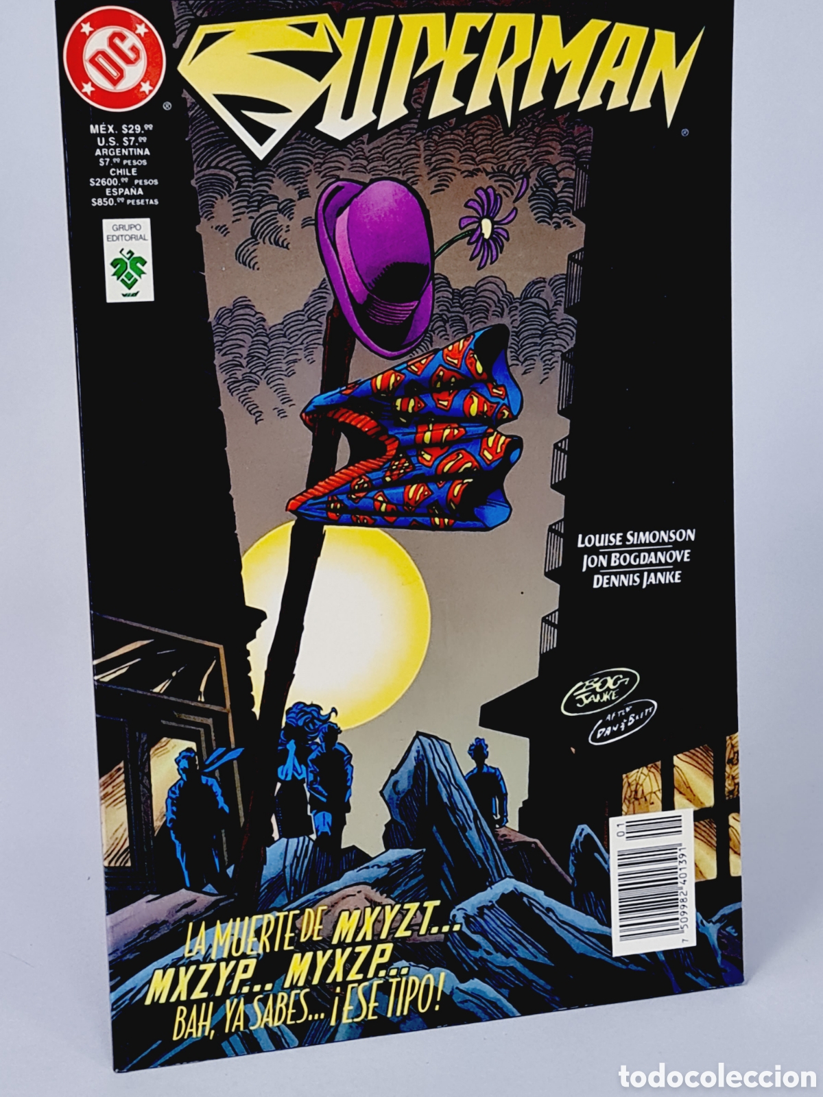C&oacute;mics: C&Oacute;MIC EXCELENTE SUPERM&Aacute;N VID LA MUERTE DE MXYZT DC - Foto 1