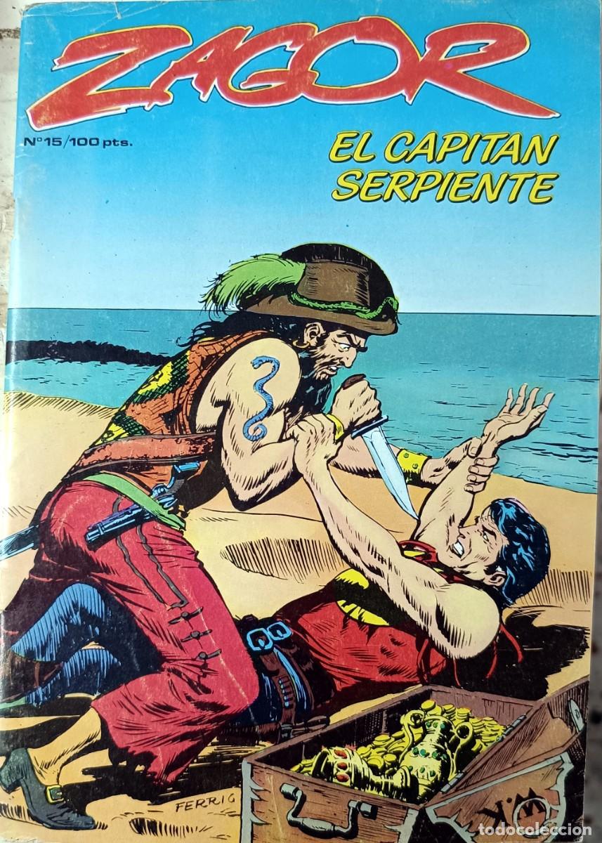 C&oacute;mics: ZAGOR N&ordm; 15. EL CAPIT&Aacute;N SERPIENTE - Foto 1