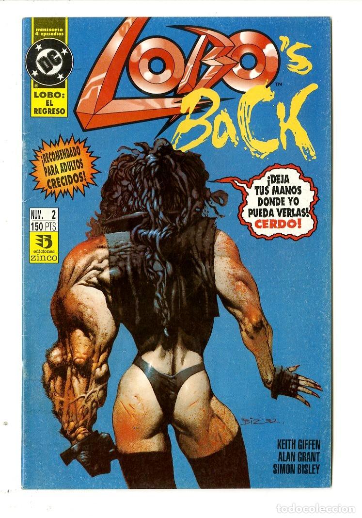 C&oacute;mics: Lobos Back / DC / Miniserie 4 Episodios / Completa del N.1 al N.4 - Foto 2