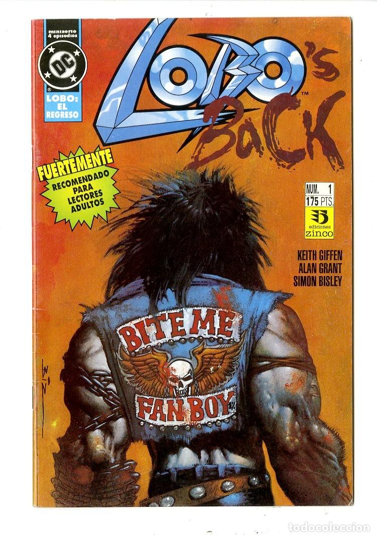 C&oacute;mics: Lobos Back / DC / Miniserie 4 Episodios / Completa del N.1 al N.4 - Foto 3