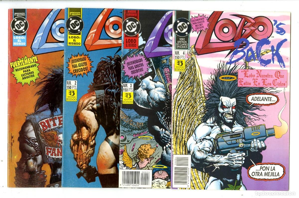 C&oacute;mics: Lobos Back / DC / Miniserie 4 Episodios / Completa del N.1 al N.4 - Foto 1
