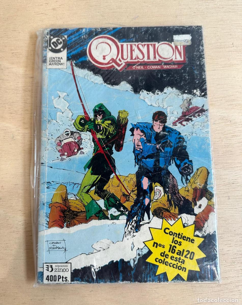 C&oacute;mics: QUESTION - TOMO 4 - EDICIONES ZINCO - Foto 1