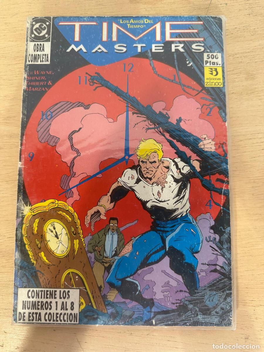 C&oacute;mics: TIME MASTERS: &rdquo;LOS AMOS DEL TIEMPO&rdquo; - TOMO 1 - EDICIONES ZINCO - Foto 1