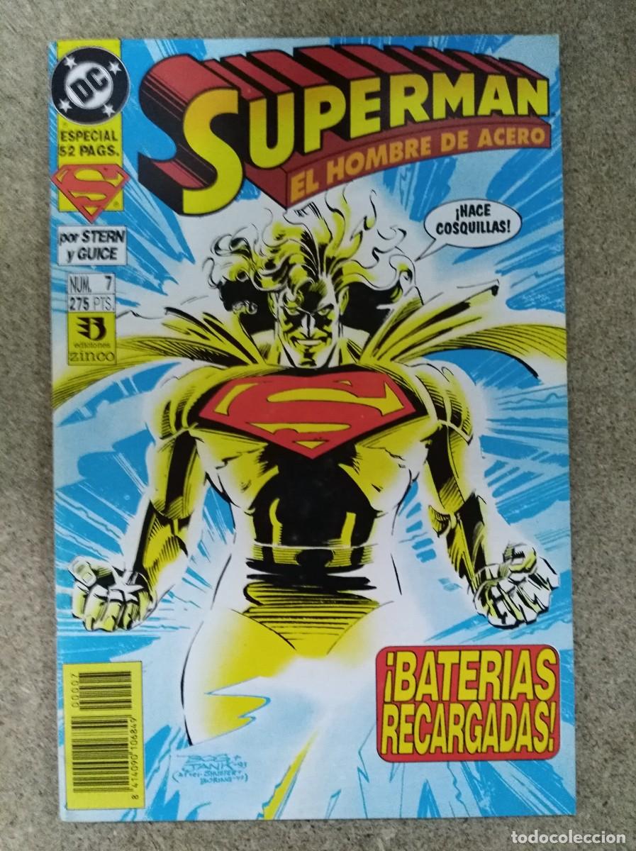C&oacute;mics: Superman El Hombre De Acero 7.DC Comics.Zinco - Foto 1