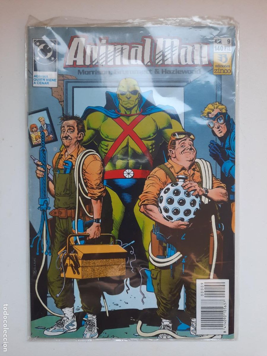 C&oacute;mics: ANIMAL MAN N&ordm; 9 - ED. ZINCO - Foto 1