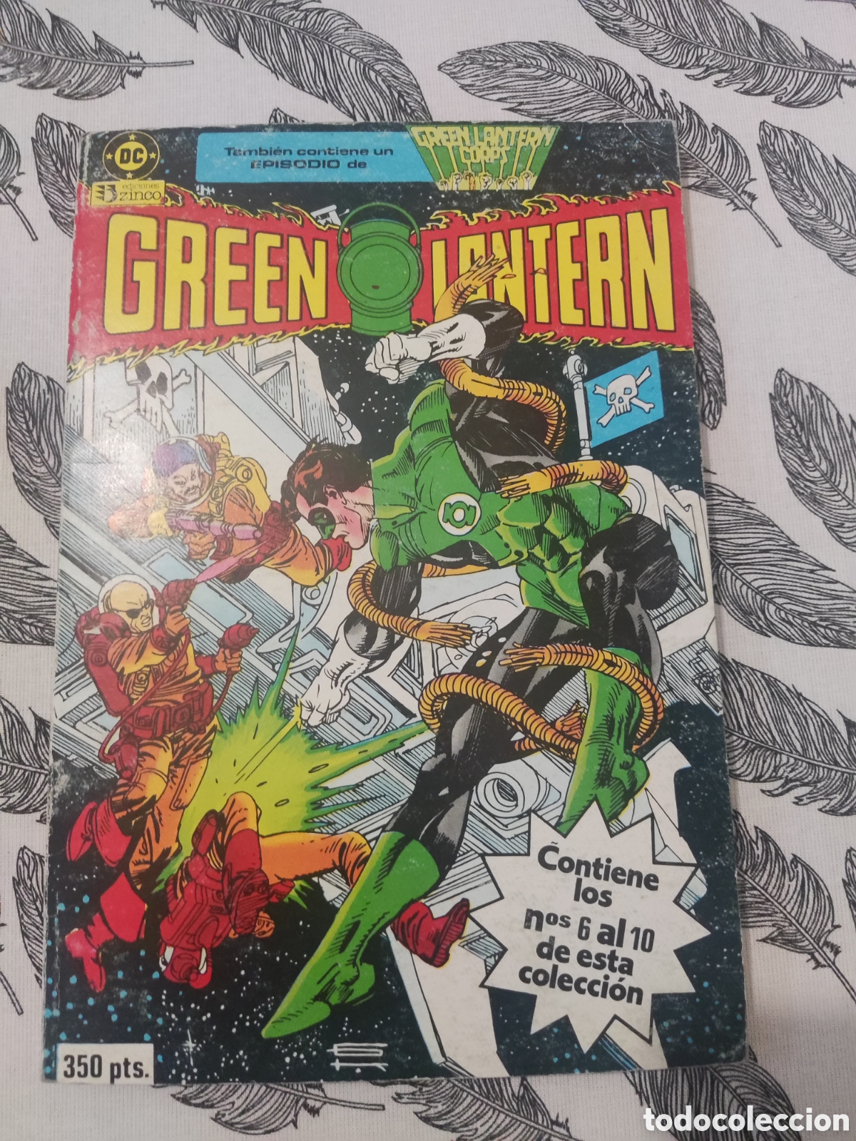 C&oacute;mics: retapado Green lantern zinco 6,7 8, 9 y 10 - Foto 1