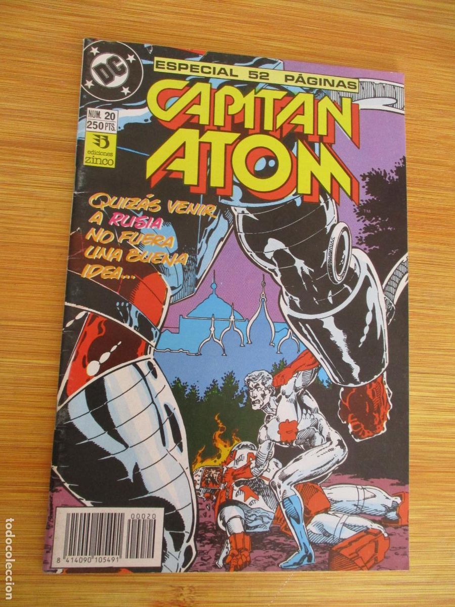 C&oacute;mics: DC-CAPIT&Aacute;N ATOM, N&ordm;. 20-ZINCO - Foto 1