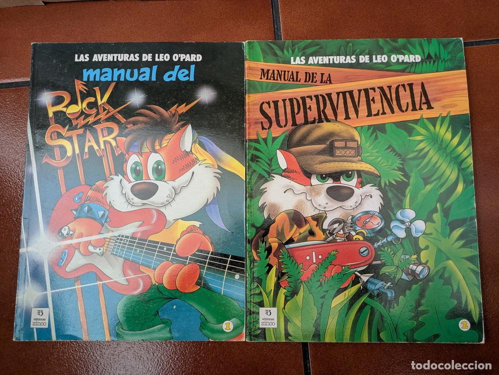 C&oacute;mics: Dos comics de LEO O&acute;PARD. Rockstar y Supervivencia. LEOPARD. Ediciones Zinco. - Foto 1
