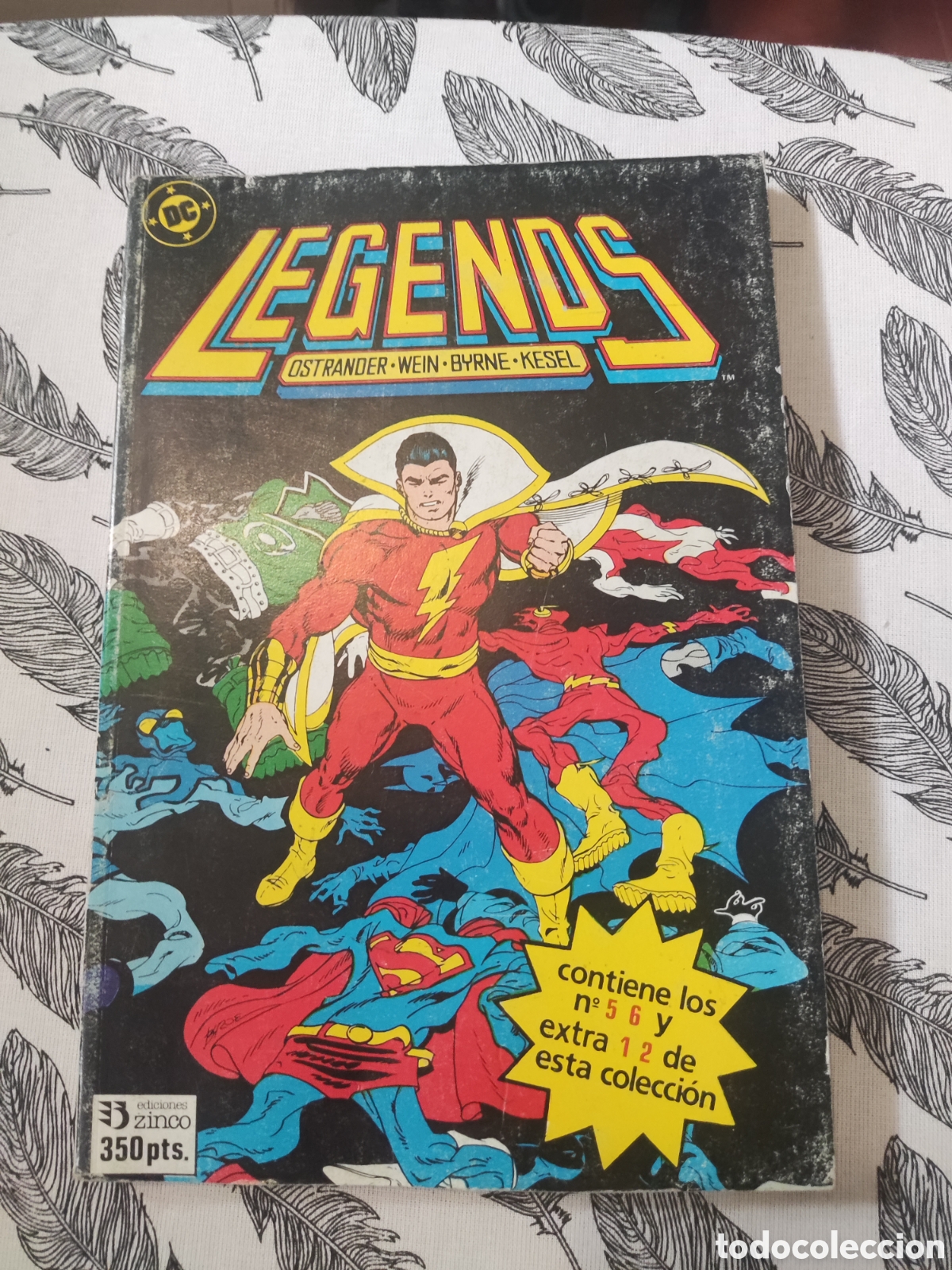 C&oacute;mics: retapado zinco Legends 5 y 6 , extra 1 y 2 - Foto 1