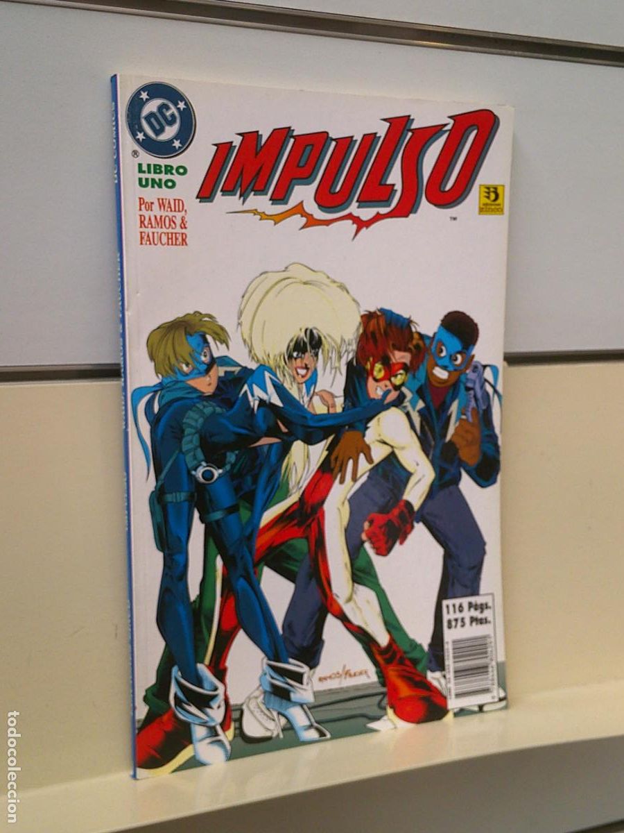 C&oacute;mics: IMPULSO LIBRO UNO DC COMICS - ZINCO OFERTA - Foto 1