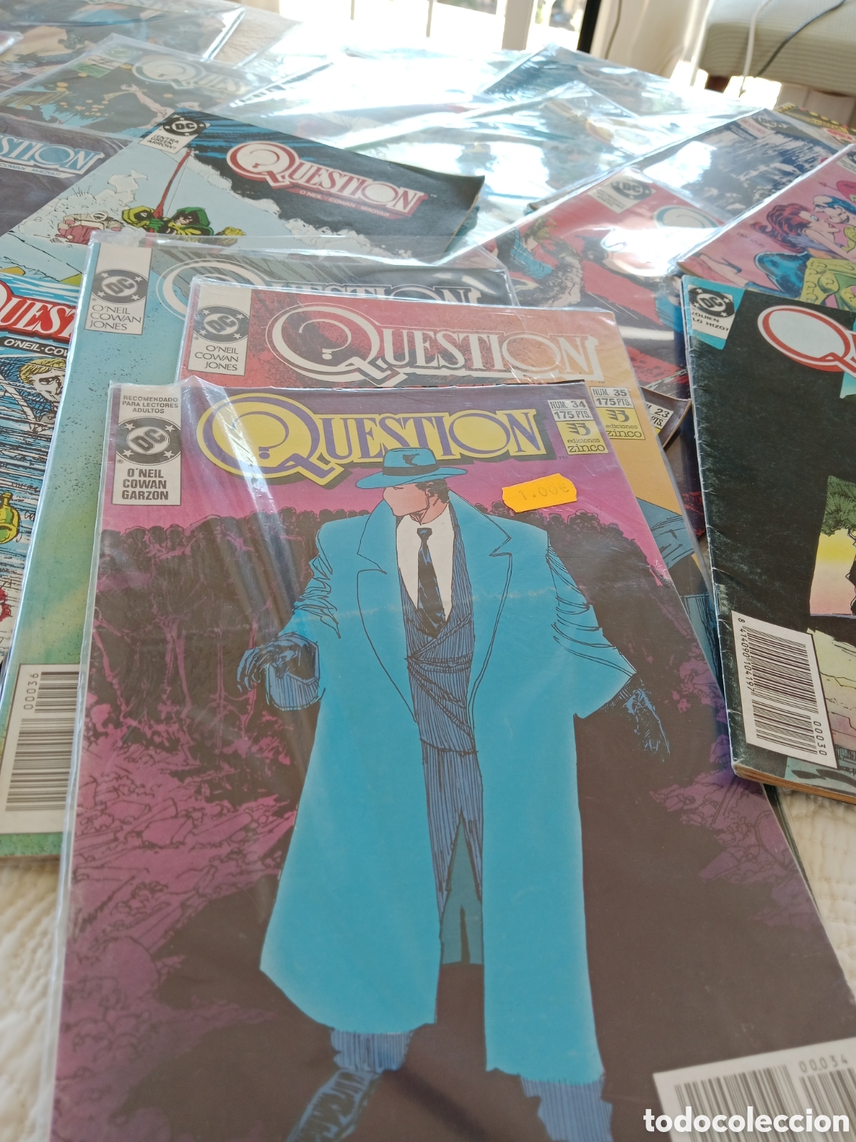 C&oacute;mics: Question (zinco, casi completa) - Foto 2