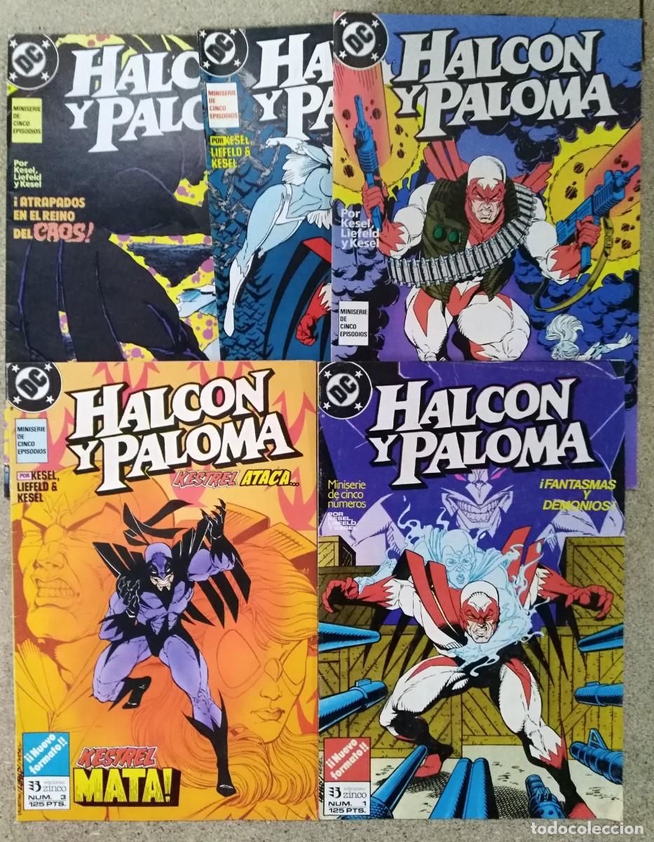C&oacute;mics: Halcon y Paloma.Completa 5 Tebeos.DC Comics.Zinco - Foto 1