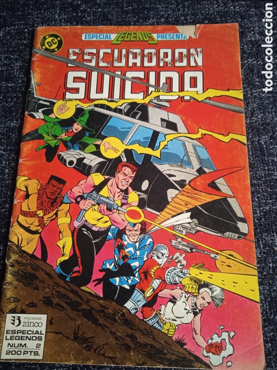 C&oacute;mics: ESCUADRON SUICIDA ESPECIAL LEGENDS -EDITA : EDICIONES ZINCO - Foto 1