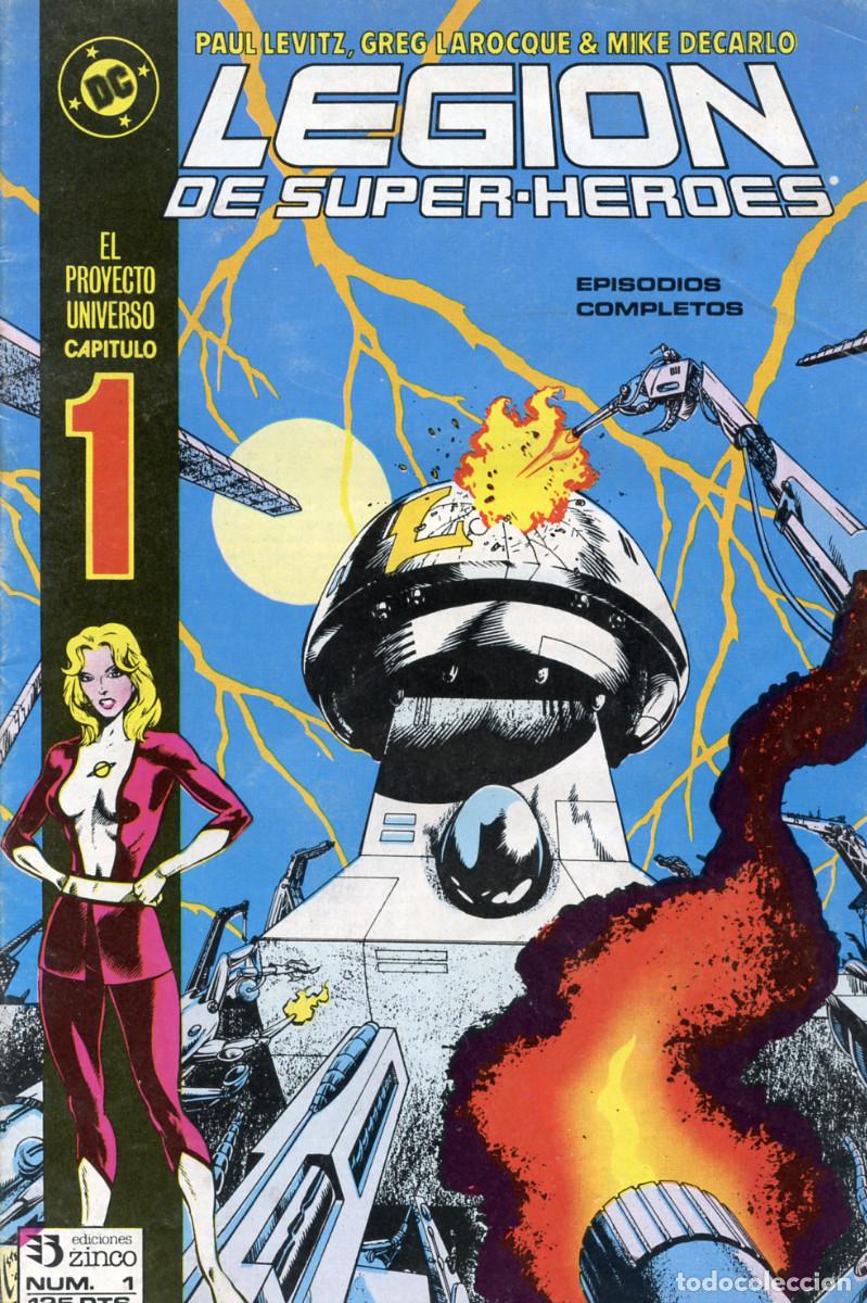 C&oacute;mics: LEGION DE SUPER&middot;HEROES 1 - ZINCO 1987 - Foto 1