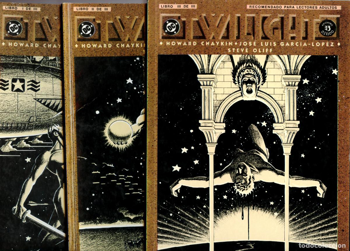 C&oacute;mics: TWILIGHT COLECCION COMPLETA 3 COMICS - ZINCO 1991 - Foto 1