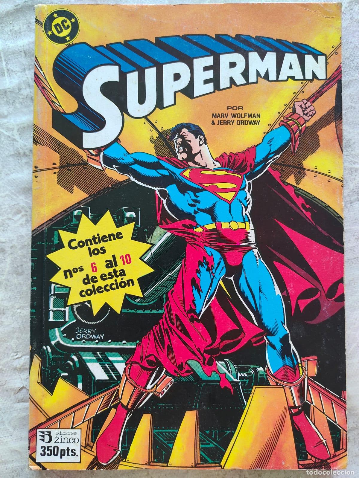 C&oacute;mics: SUPERMAN VOL 2 RETAPADO DEL 6 AL 10 - Foto 1