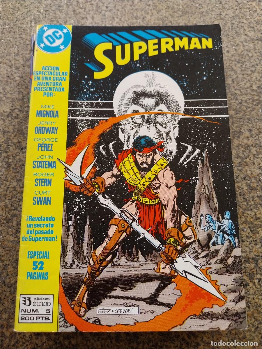 C&oacute;mics: SUPERMAN -- N&ordm; 5 -- ZINCO -- - Foto 1
