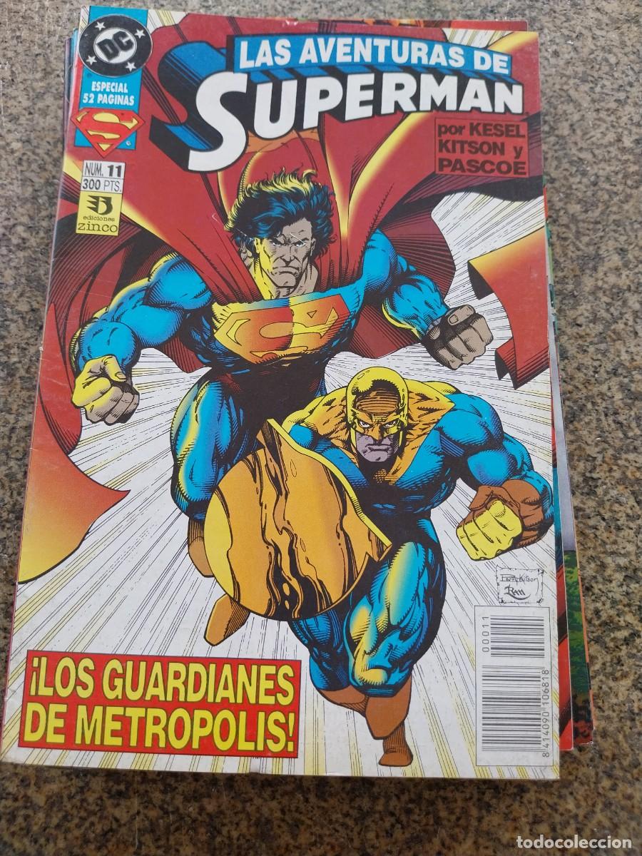 C&oacute;mics: LAS AVENTURAS DE SUPERMAN -- N&ordm; 11 -- EDICIONES ZINCO -- - Foto 1