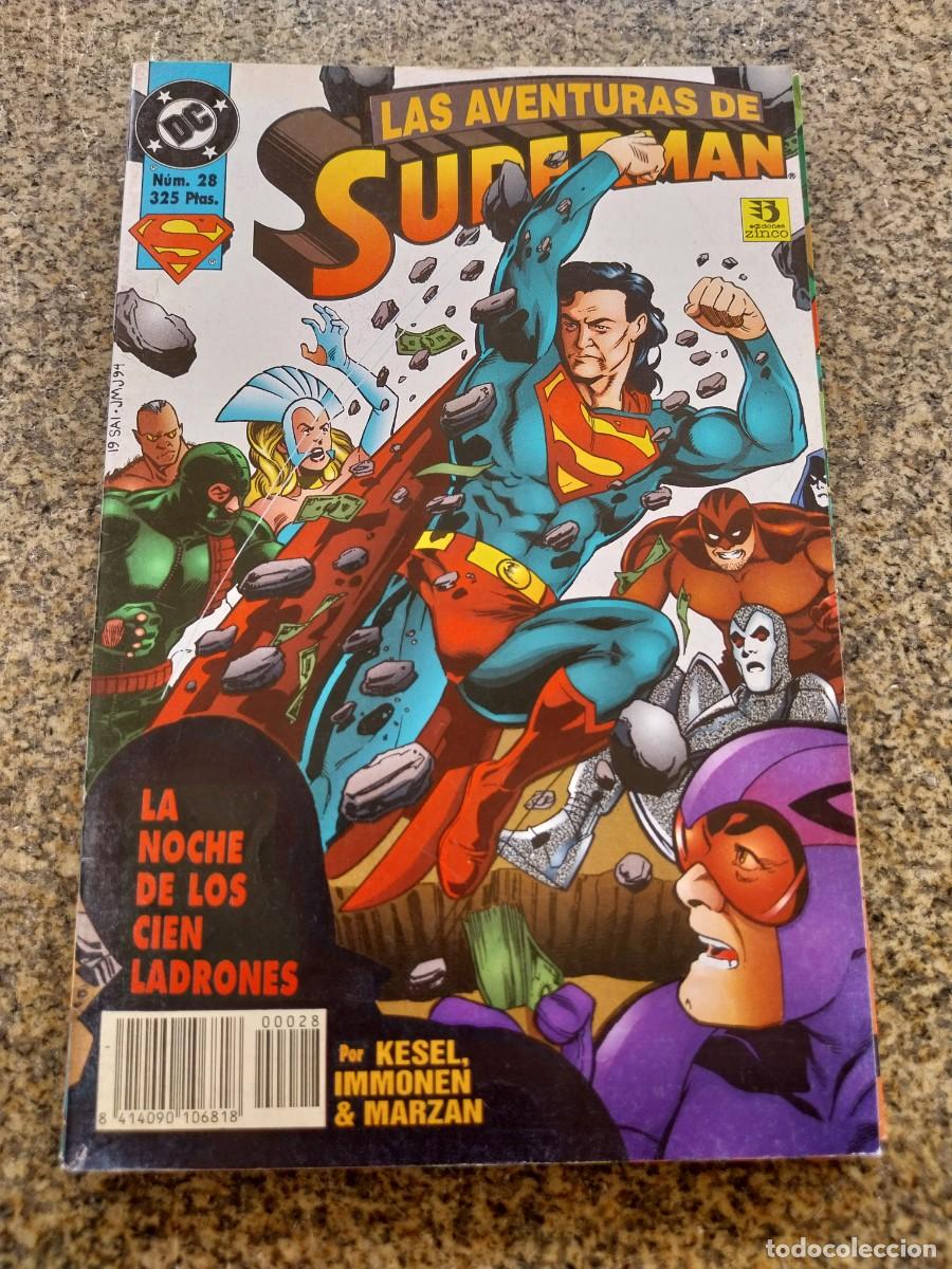 C&oacute;mics: LAS AVENTURAS DE SUPERMAN -- N&ordm; 28 -- EDICIONES ZINCO -- - Foto 1