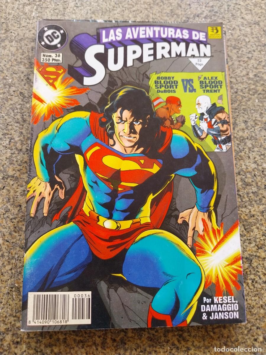 C&oacute;mics: LAS AVENTURAS DE SUPERMAN -- N&ordm; 36 -- ZINCO -- - Foto 1