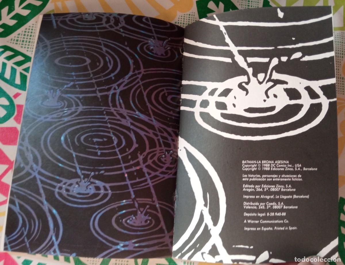 C&oacute;mics: Batman. La broma asesina. Alan Moore. Zinco - Foto 7