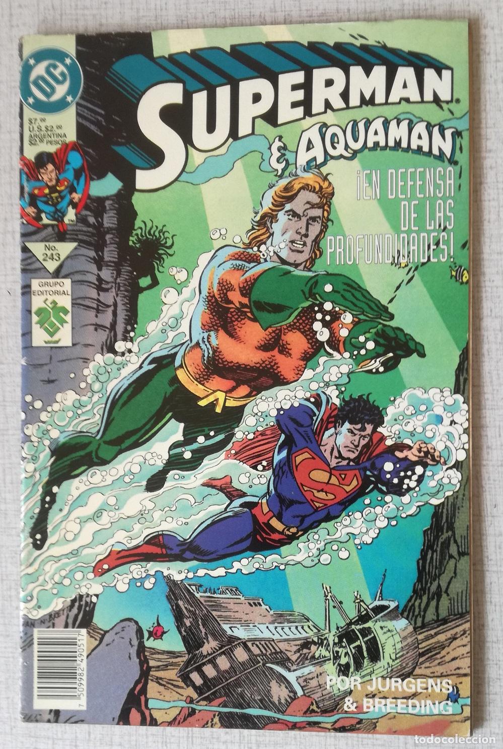 C&oacute;mics: Comic Superman, n&ordm; 243 - Grupo Editorial - Foto 1
