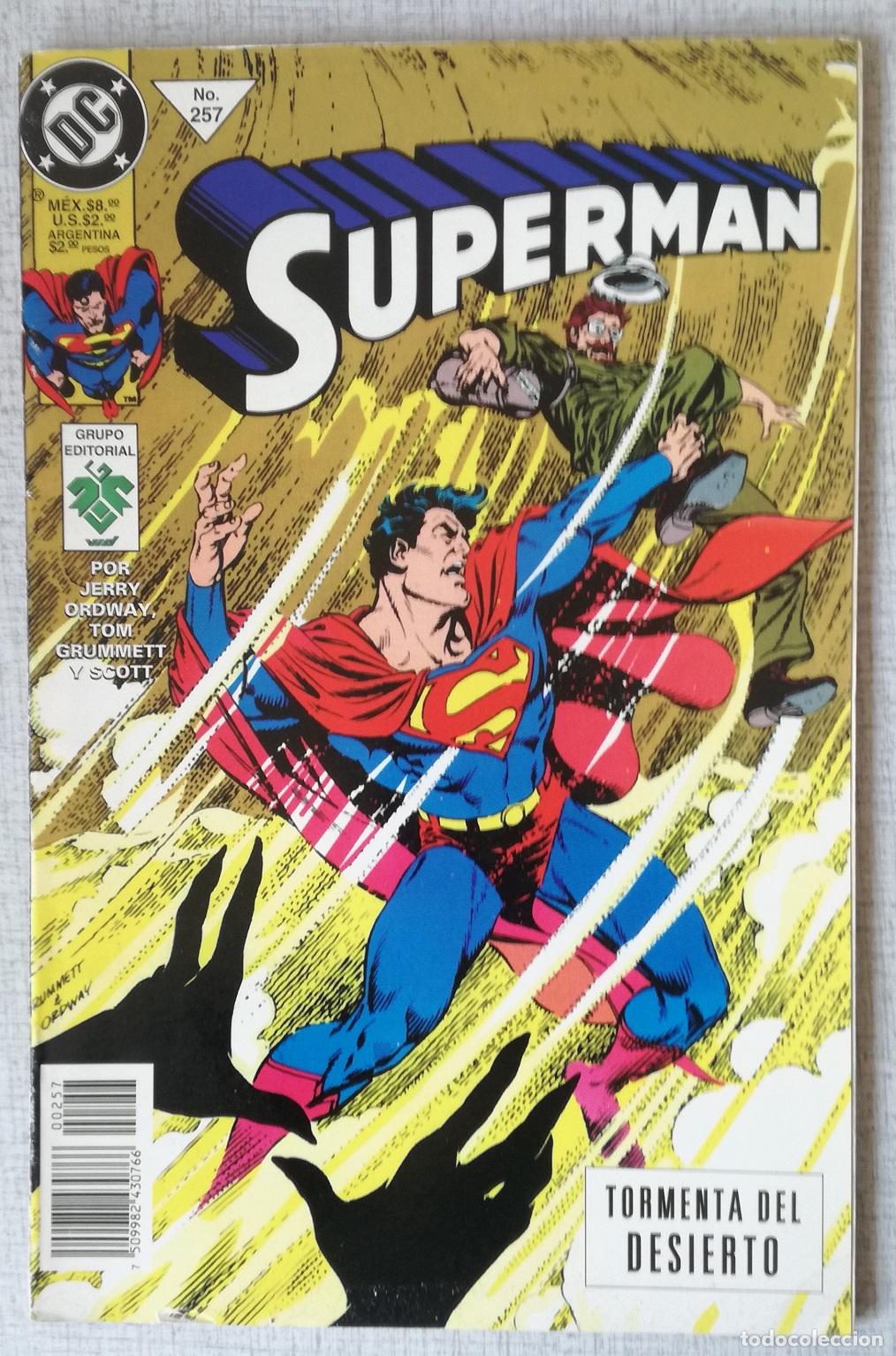 C&oacute;mics: Comic Superman, n&ordm; 257 - Grupo Editorial - Foto 1